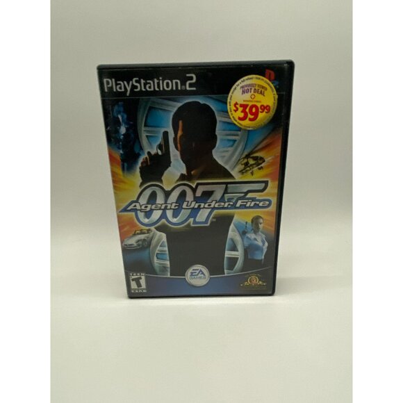2001 Sony Playstation 2 James Bond 007 Agent Under Fire Video Game Complete - Picture 1 of 5